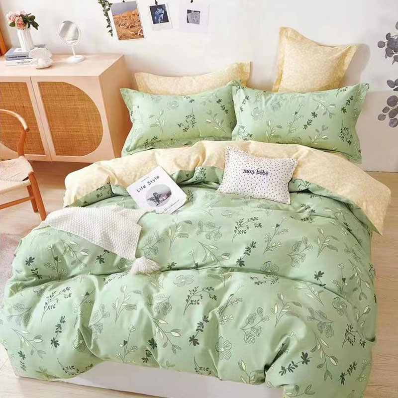 SHANGNI Soothing cotton air conditioning quilt Bốn mảnh thiết lập Đồ nội thất Giường bốn bộ