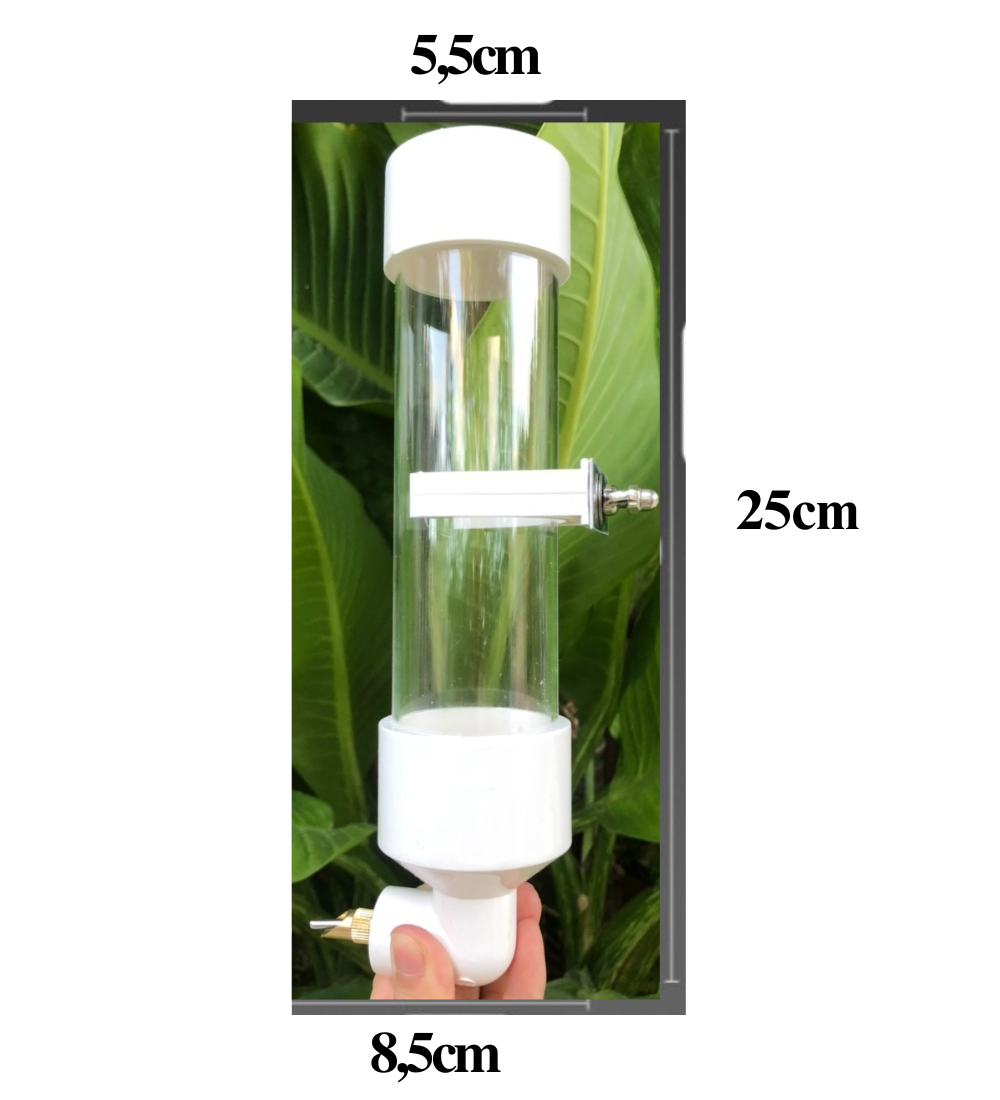 Cóng nước / Bình nước tự động cho chim, vẹt loại đại 380ml hàng nhập cao cấp dày, bền, tiện lợi vô cùng