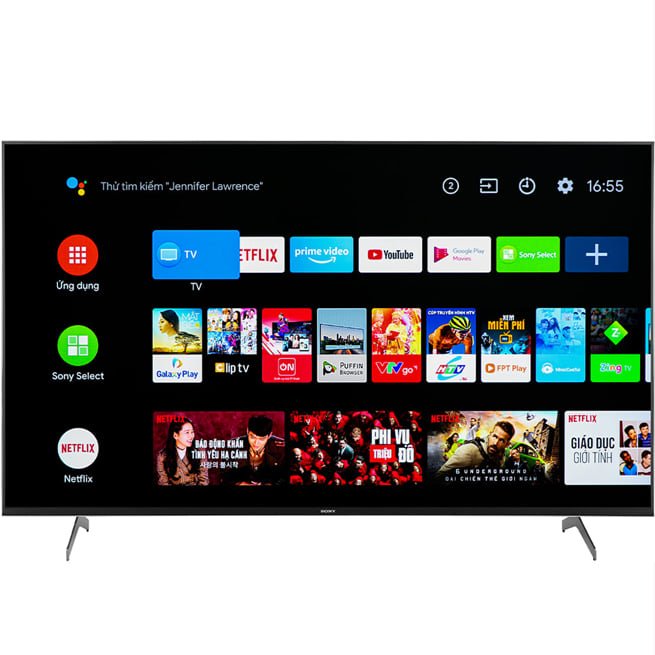 Android Tivi Sony 4K 55 inch KD-55X85J -Hàng chính hãng (Chỉ giao HCM)