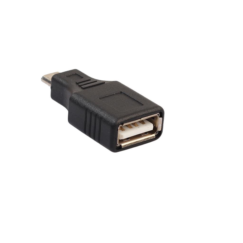 2Pcs OTG Micro USB Male to USB Type A Female Converter Adapter