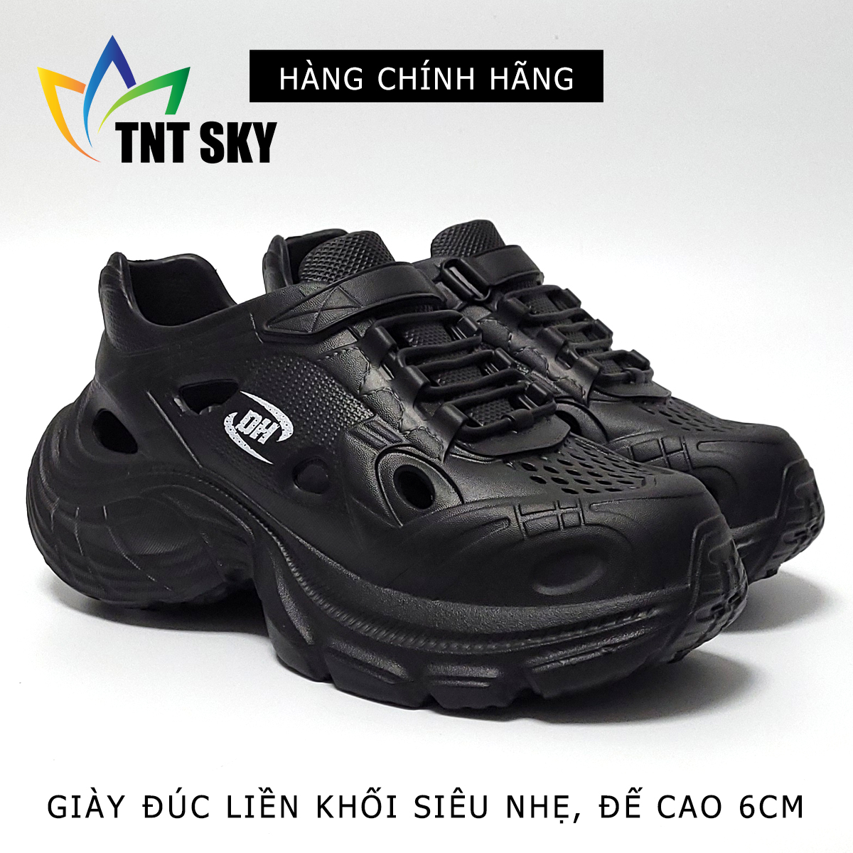 Giày Nam Đúc Liền Khối Siêu Nhẹ - Hàng Chính Hãng - TK568