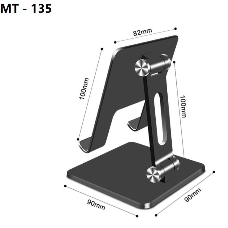 Giá đỡ IPad máy tính bảng Galaxy Tab, Điện Thoại cao cấp độ tablet stand nhôm P47 Kẹp ipad, máy tính bảng