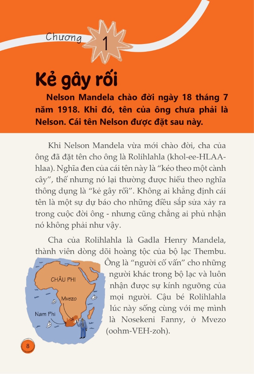 Truyện Kể Danh Nhân Truyền Cảm Hứng - Nelson Mandela_DTI