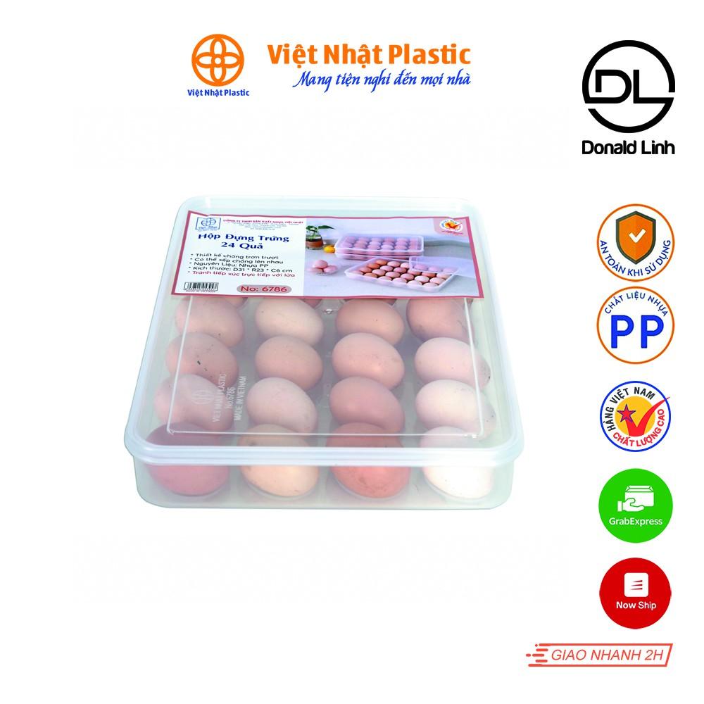 KHAY ĐỰNG TRỨNG 24 NGĂN NHỰA VIỆT NHẬT