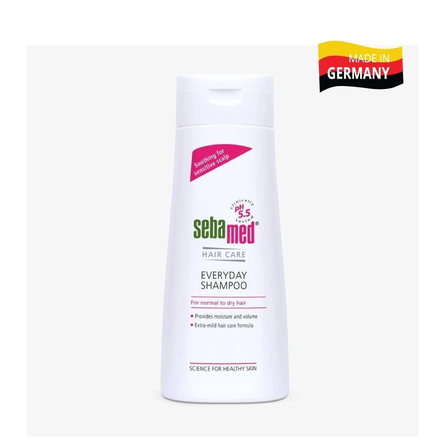 Dầu gội chăm sóc tóc mỗi ngày Sebamed Hair Care Everyday Shampoo pH5.5 200ml