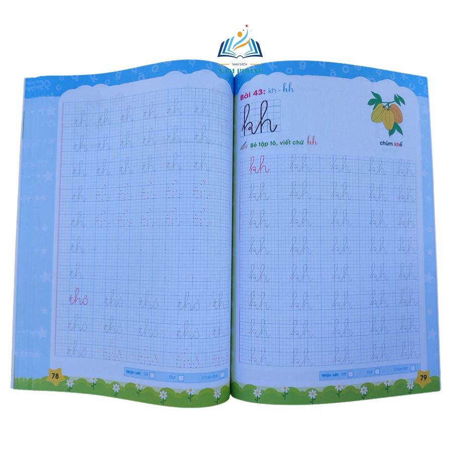 Bé Khởi Đầu Tập Viết - Tập Tô, Viết Nét Cơ Bản, Chữ Cái, Chữ Ghép, Chữ Số - Tâm Thế Và Hành Trang Vào Lớp 1