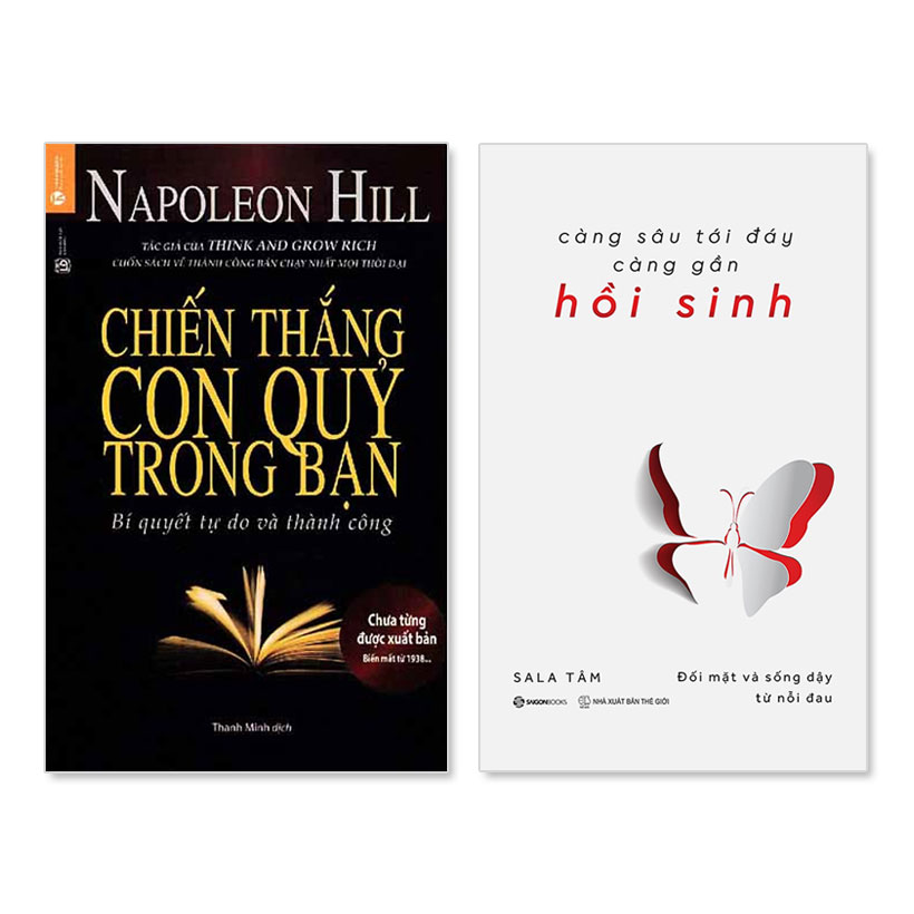 Combo: Chiến thắng con quỷ trong bạn + Càng sâu tới đáy, càng gần hồi sinh