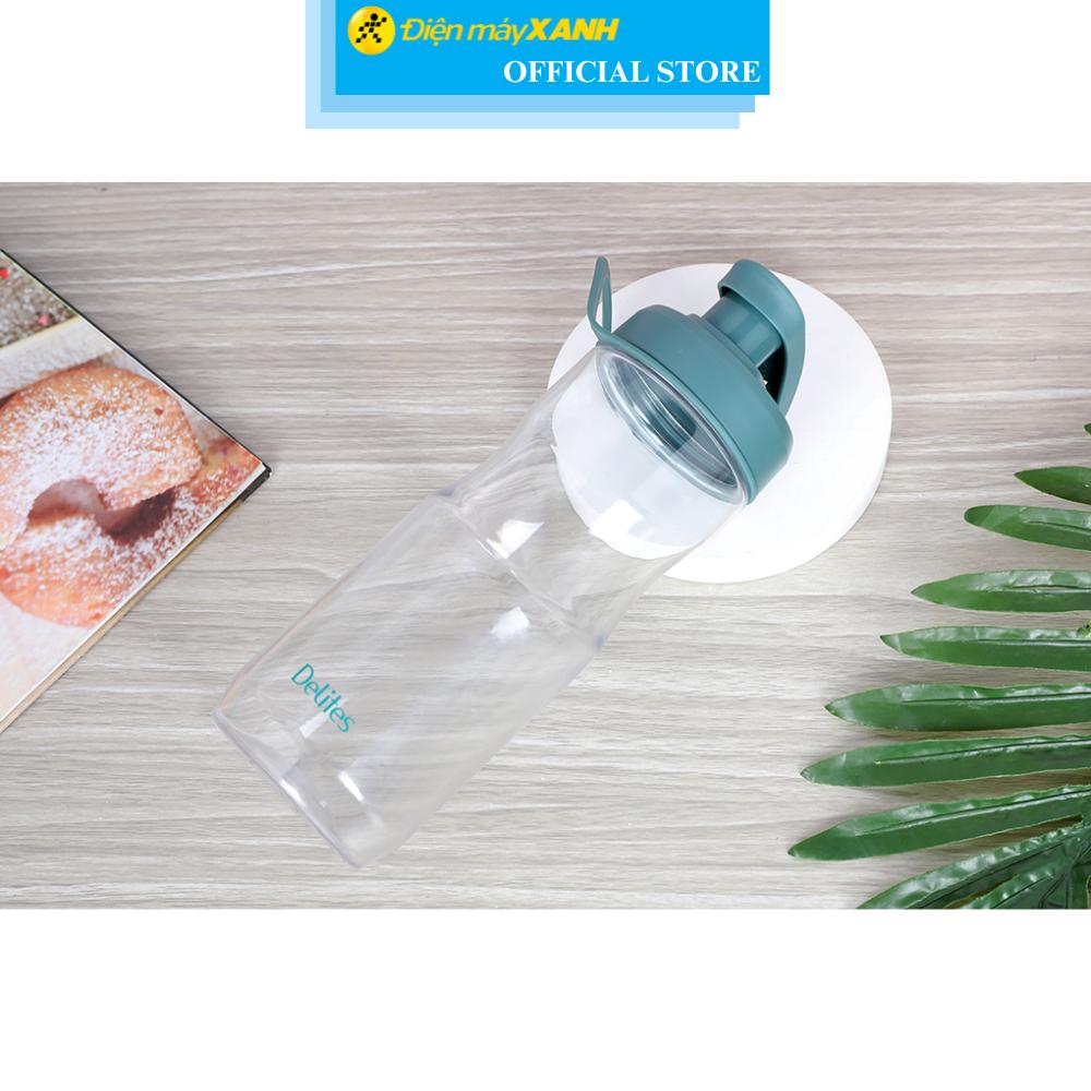 Bình đựng nước nhựa Tritan 680 ml Delites FLIP-068 - Hàng Chính Hãng