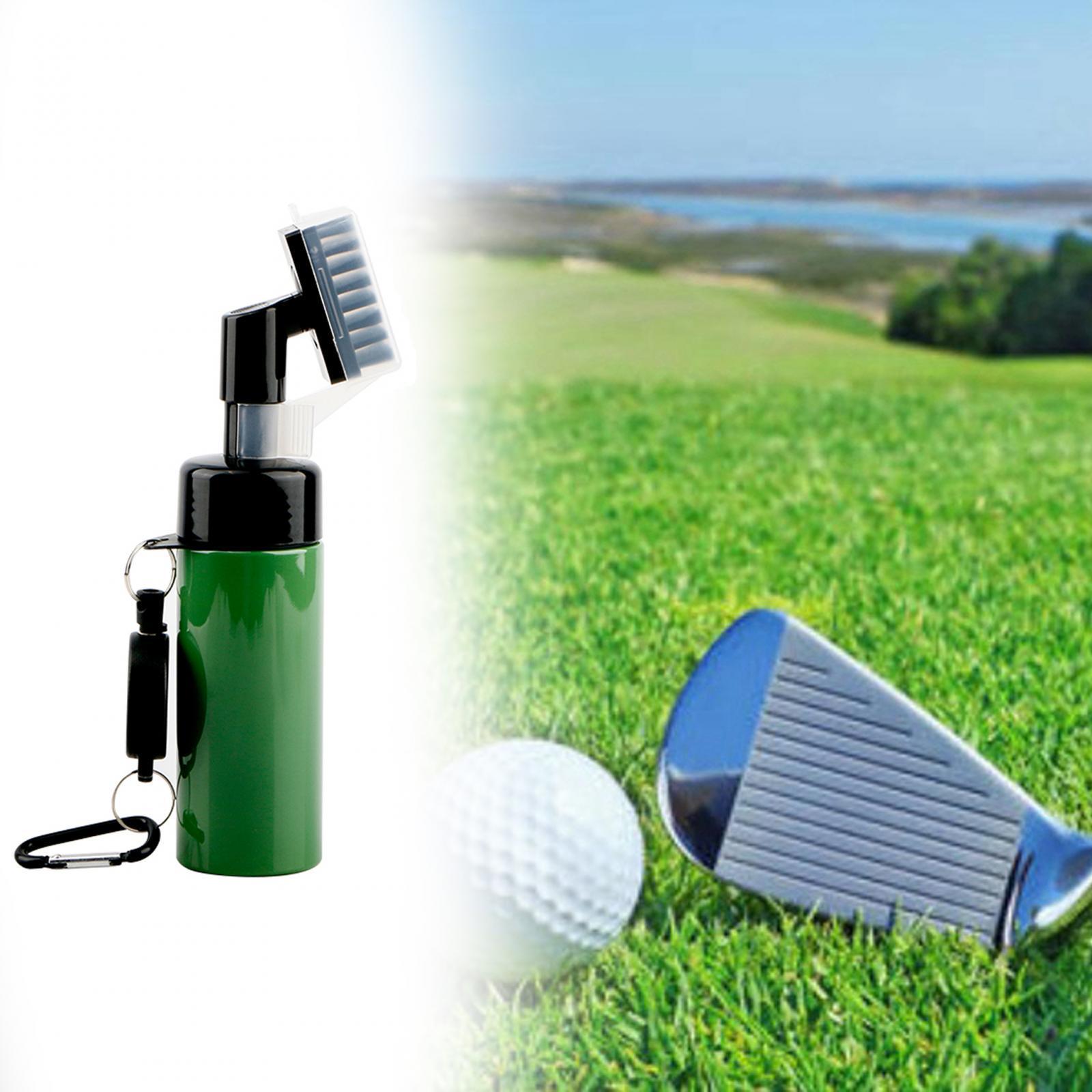 Golf Club Brush, Golf Club Cleaner Brush, Golf Club Groove Cleaning Brush with  Water Bottle, Professional Golf Club Brush Groove Cleaner Tools