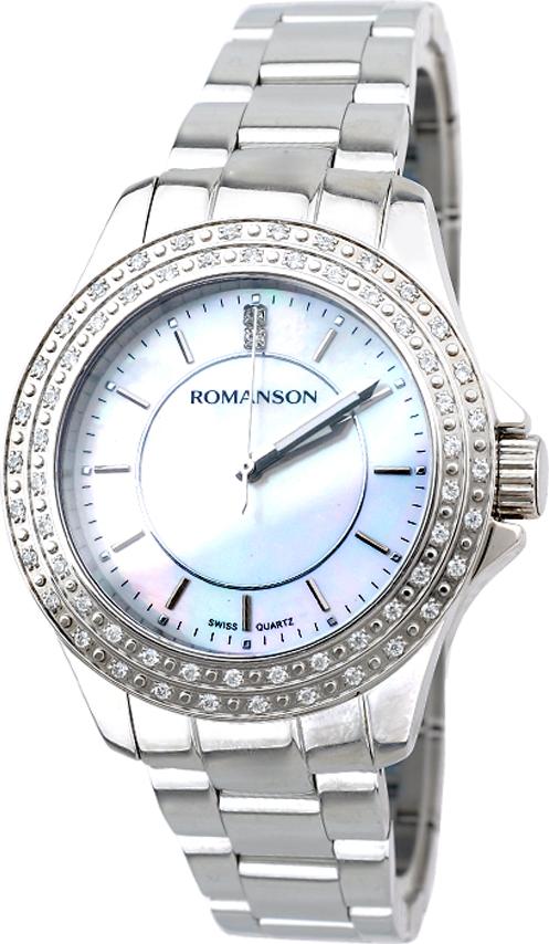 Đồng Hồ Nữ Romanson RM1209QLWWH (35 mm) - Trắng