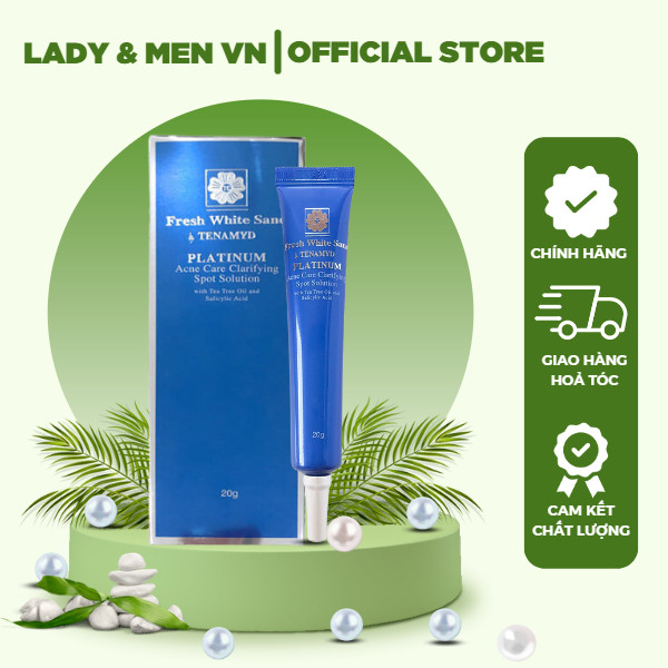 Kem thoa nốt mụn Tenamyd Acne Care Clarifying Spot Solution 20g giảm viêm, sưng - Hàng chính hãng - Lady &amp; Men Viet Nam