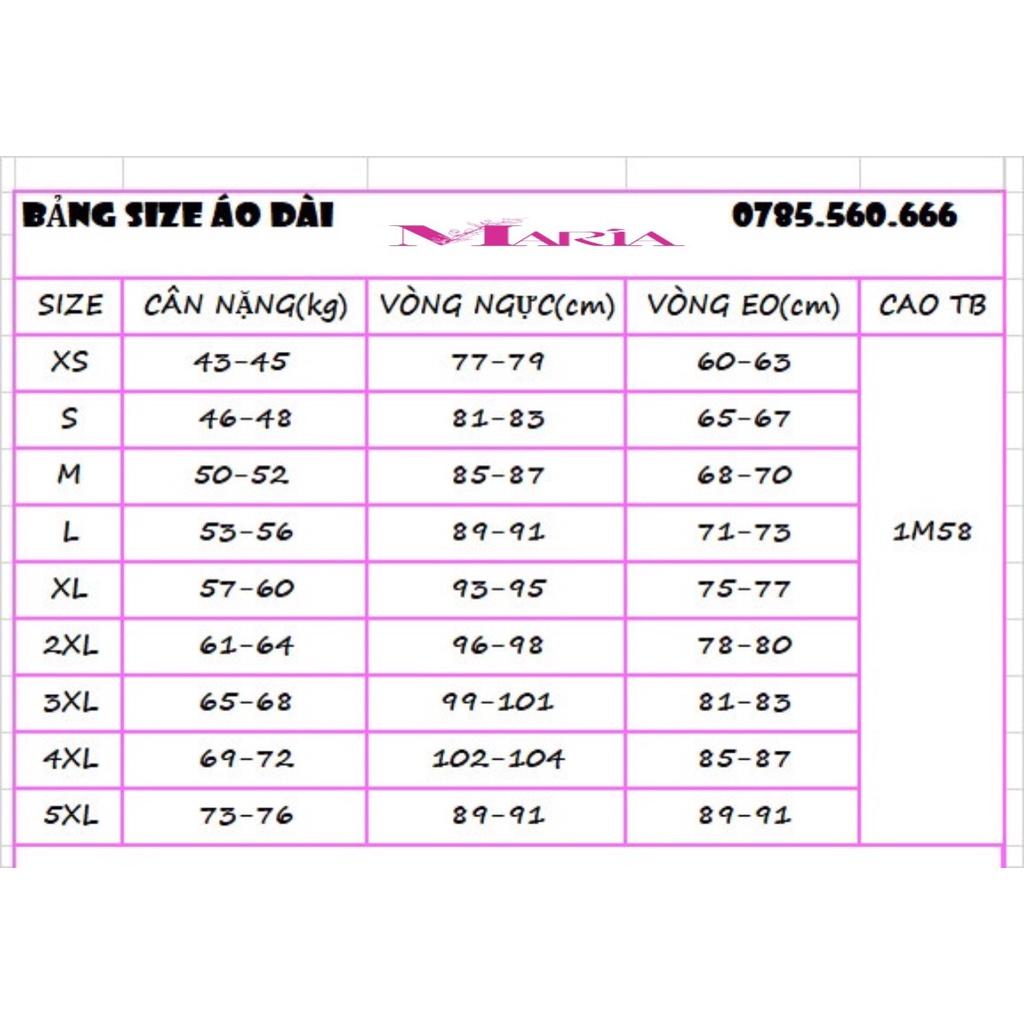 ƯƠ Ệ Áo Dài màu Ồ ấ Chất liệu LỤA MĨ CAO CẤP CO GIÃN 2 Tà (1 lớp) chuẩn FORM