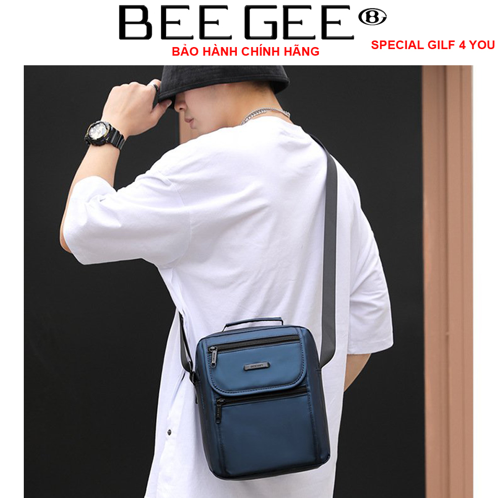 Túi đeo chéo nam cao cấp phong cách HÀN QUỐC BEE GEE DCN9017 (Tặng quà tặng ngẫu nhiên trong BEEGEE GILF COLLECTION