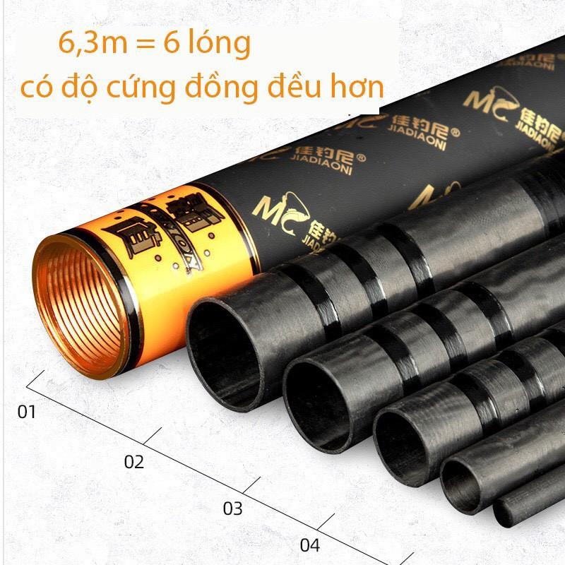 Cần câu tay phục ma bá đạo 6H, chính hãng MC