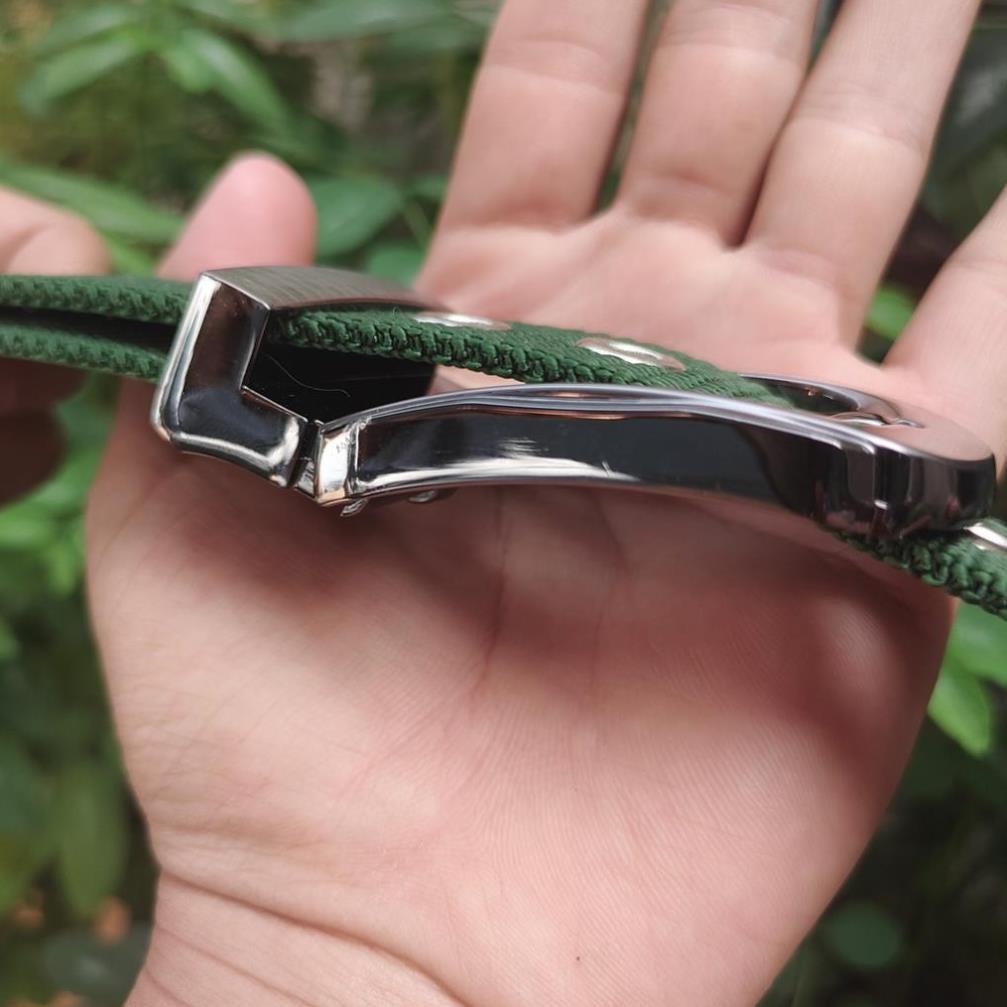 Thắt Lưng Nam - Dây Nịt Nam Vải Dù Siêu Bền Xỏ Lỗ Đóng Khoen, Phong Cách Lính Phù Hợp Với Mọi Lứa Tuổi