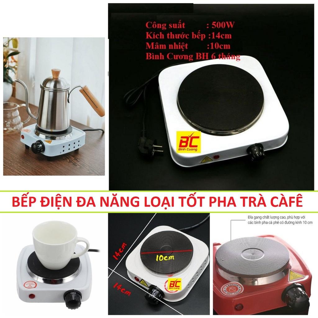 Bếp điện đa năng hồng ngoại mini pha trà cafe nấu mỳ pha sữa loại tốt mẫu mới hàng cao câp