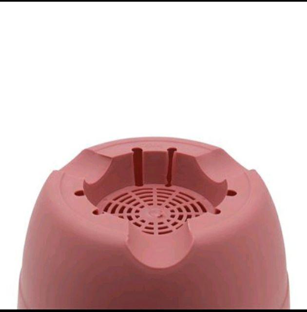 Chậu nhựa cao cấp trồng cây - KT: R24cm x C17cm
