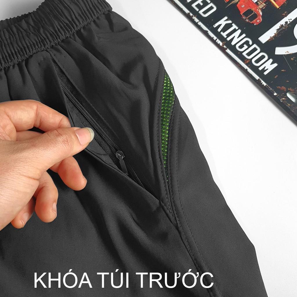 Quần Đùi Nam Thể Thao NexKing Chất Liệu Gió Giãn May Họa Tiết Lưới Nhiều Màu Siêu Hot