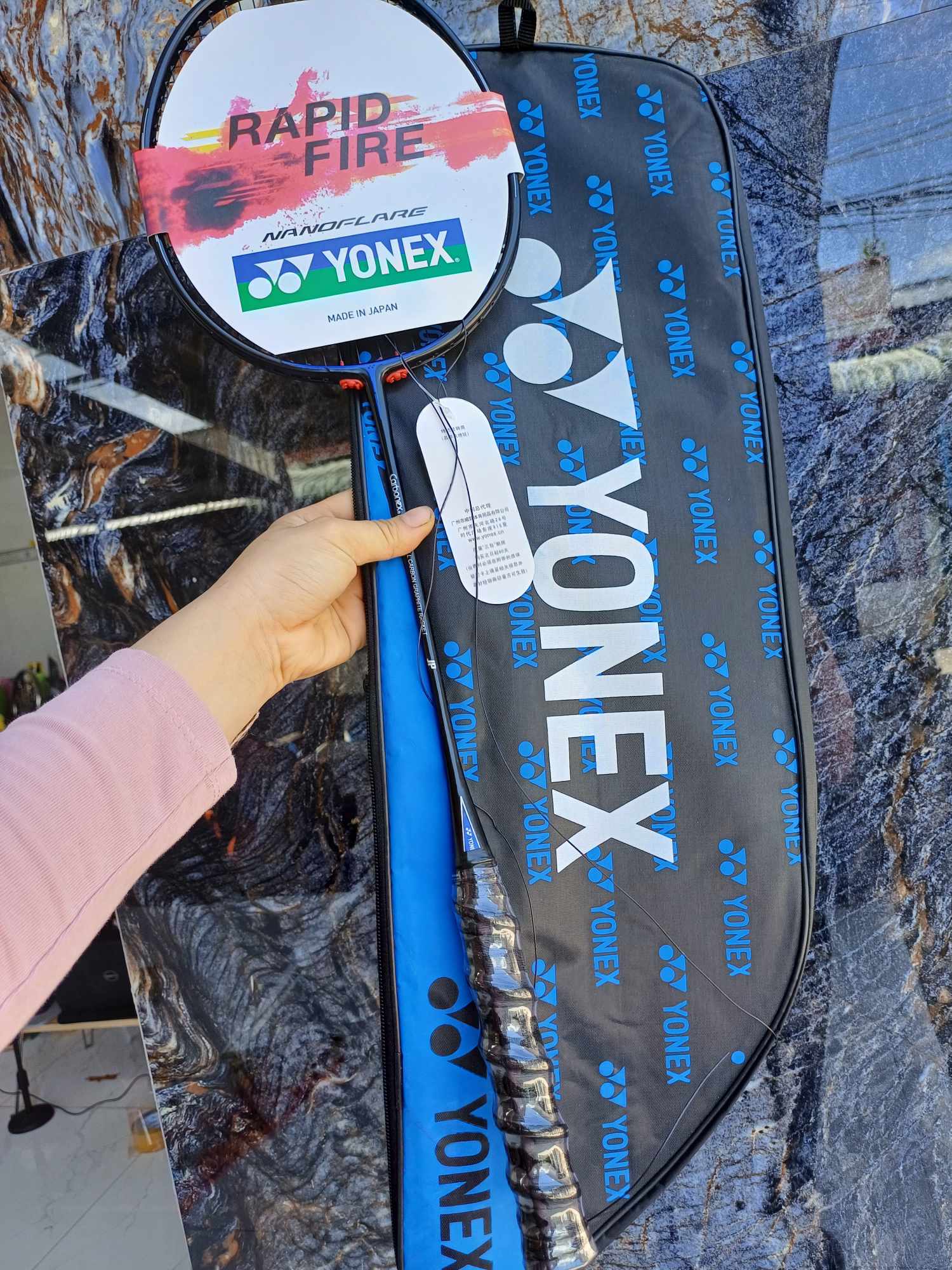 Vợt cầu lông vợt đơn Yonex khung cacbon