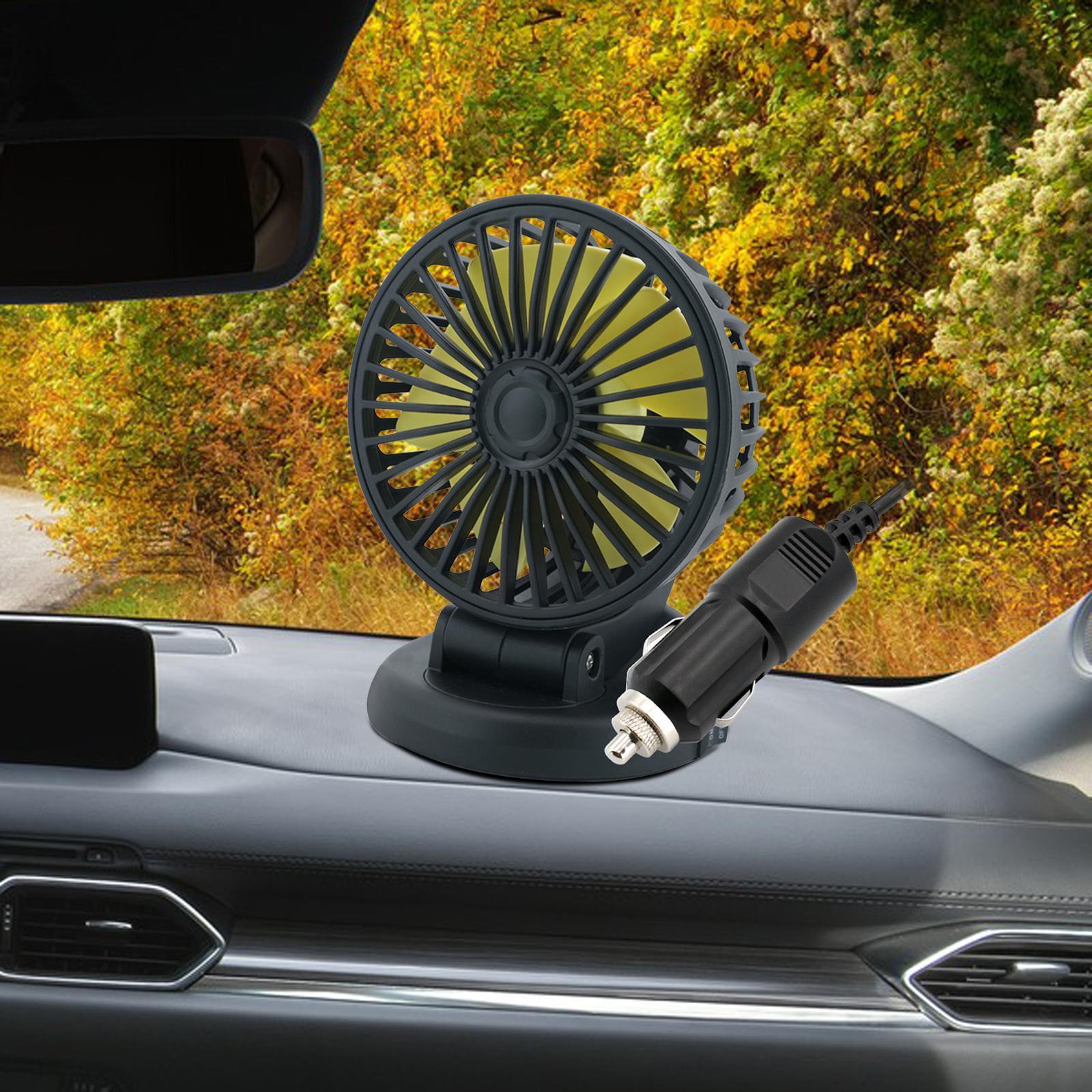 Car Cooling Fan, Air Circulation Fan Auto Cooler Fan for SUV Boat