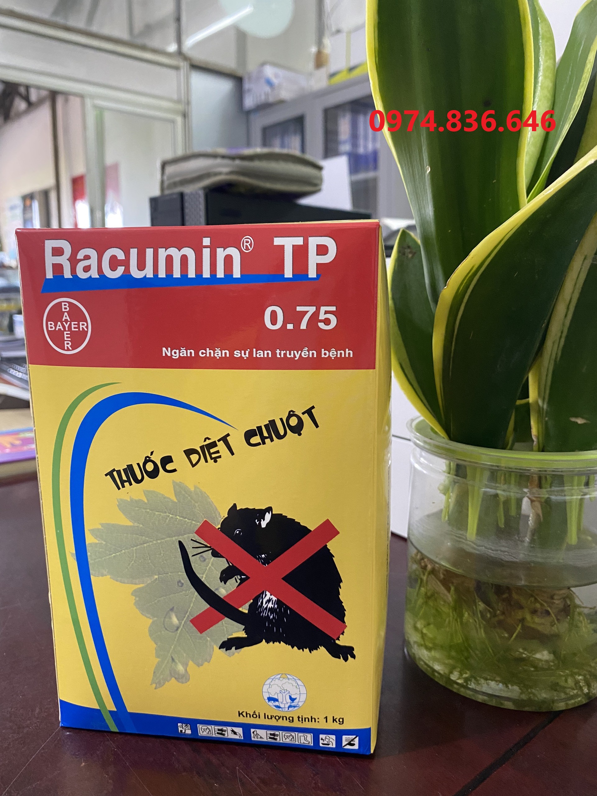 Siêu diệt chuột thông minh Racumin 0.75 TP 1kg