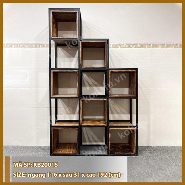 Kệ Gỗ Trang Trí Phòng Khách - KB20015