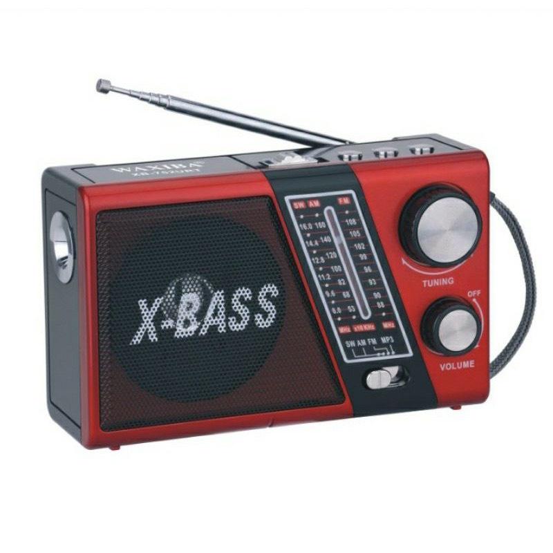 Đài Radio WAXIBA XB-752 FREE SHIP Chạy USB , Thẻ Nhớ , Kiêm Đèn Pin . Bắt Sóng Cực Tốt , Loa To , Dễ Sử Dụng