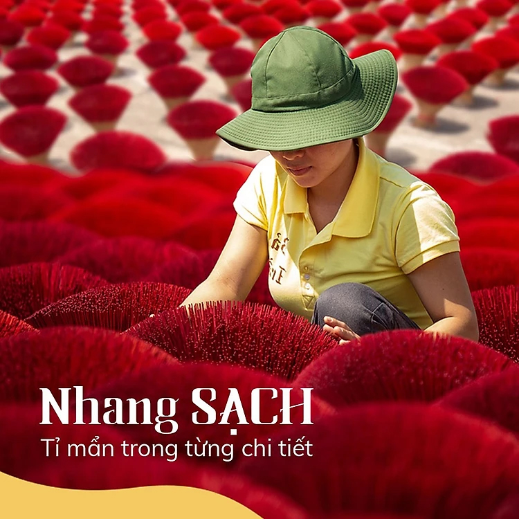 Combo 2 Nhang Trầm Hương Bảo Trầm, Cao Cấp 30cm/ 40cm