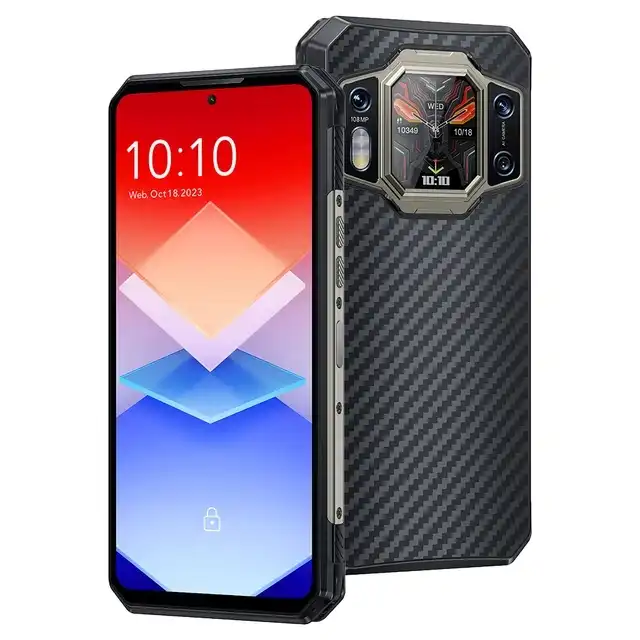 Oukitel wp30 Pro 5g SIÊU BỀN (sạc nhanh 120W ,pin 11000 mAh,màn hình 6.78 inch,Ram 24 GB(12gb + 12GB),Rom 512GB ,120Hz ,Android 13,camera 108mp)- hàng chính hãng