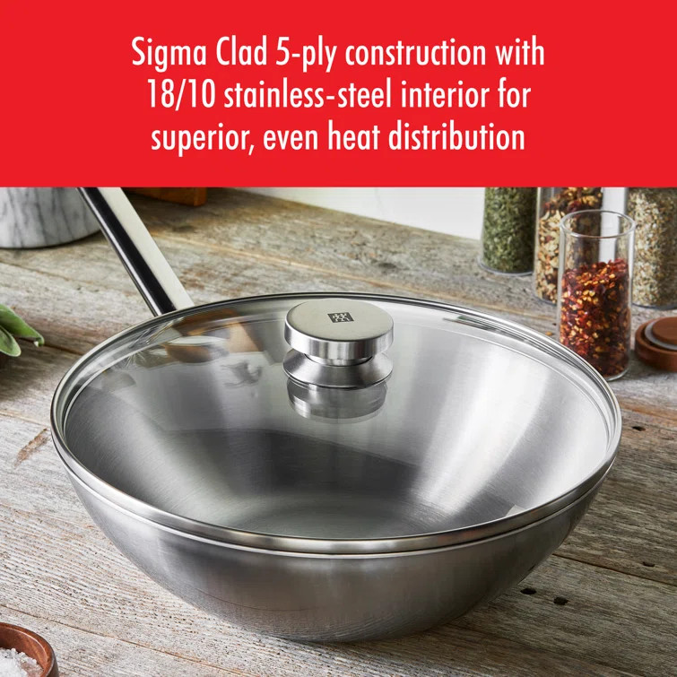 Chảo wok Zwilling Plus 40998-030-0 30 cm Hàng chính hãng