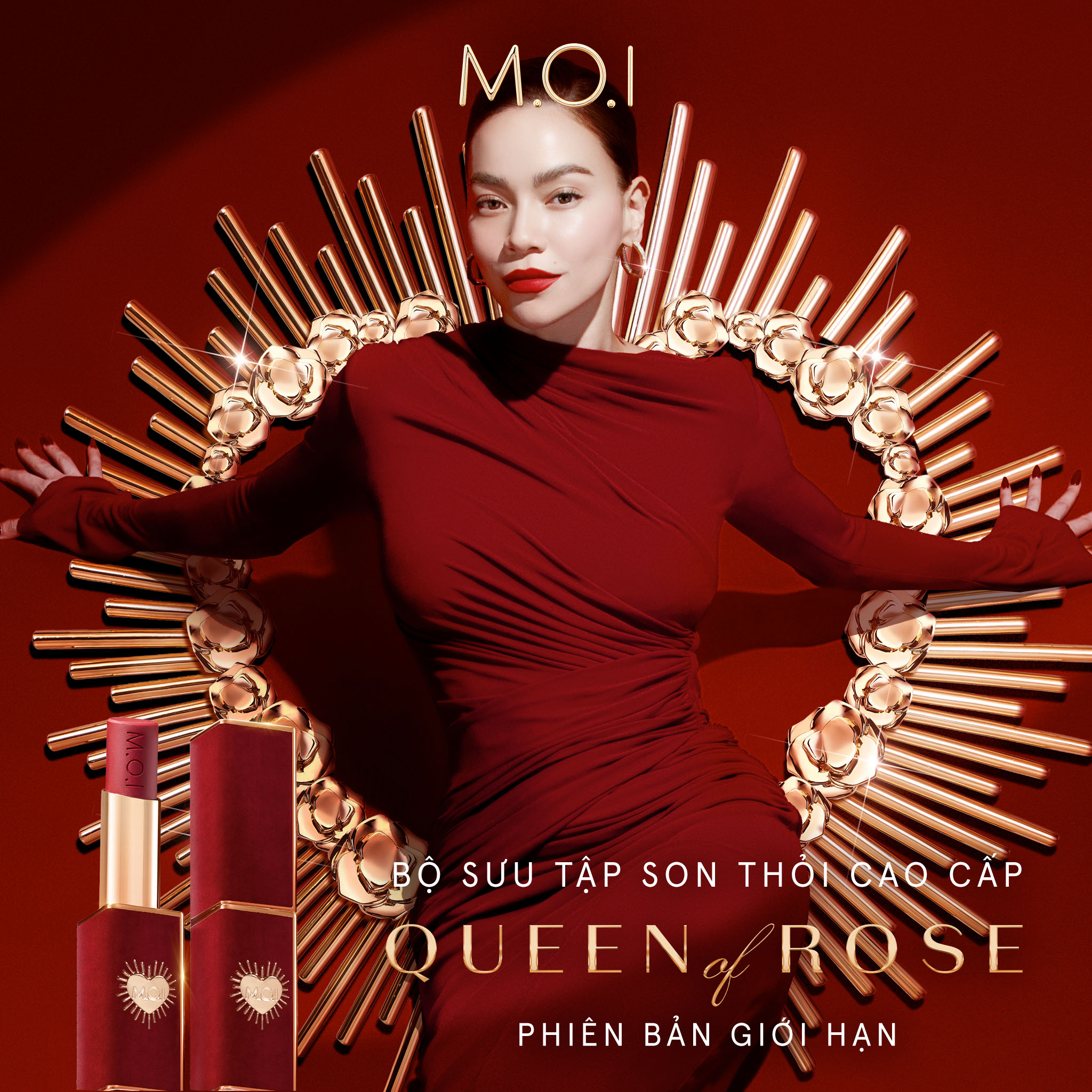 Son lì cao cấp Queen Of Rose Phiên bản giới hạn