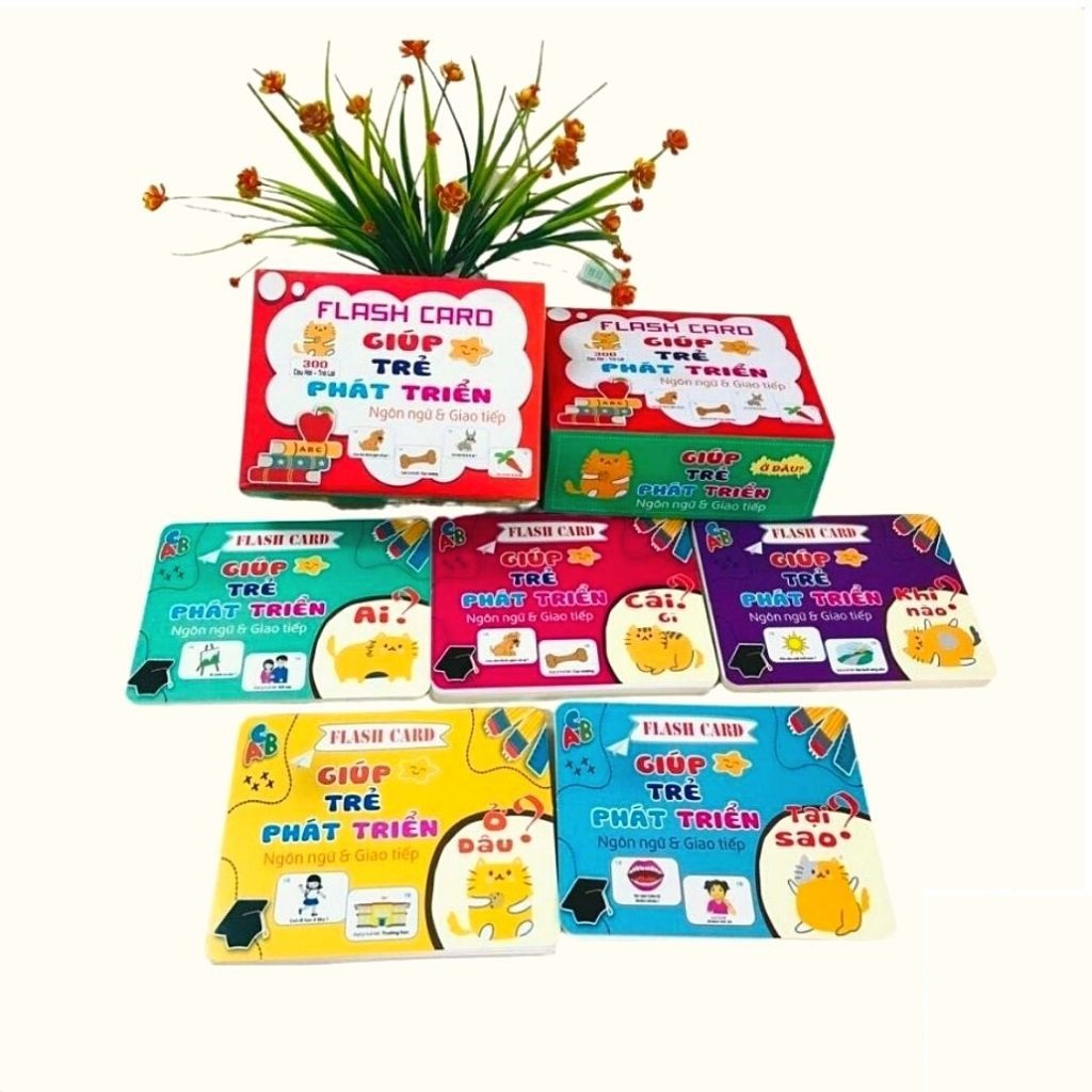 Thẻ Học Thông Minh Cho Bé, Bộ Flashcard 300 Câu Hỏi Và Trả Lời Giúp Bé Phát Triển Ngôn Ngữ Giao Tiếp, Đồ Chơi Giáo Dục Cho Bé