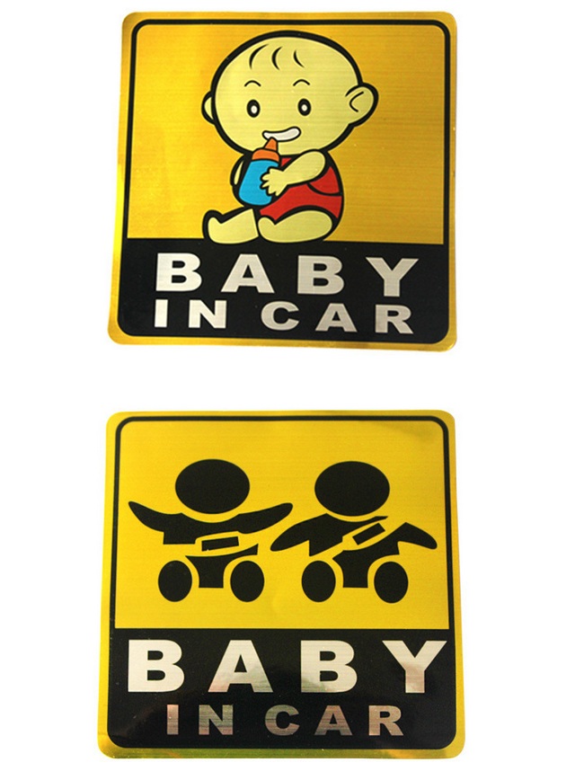 Sticker Baby In Car dán xe ô tô