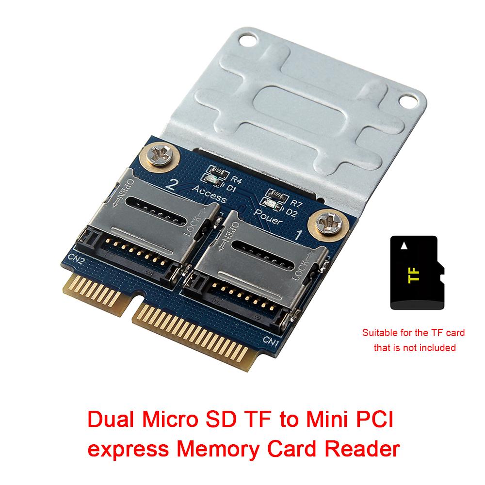 Bộ chuyển đổi đầu đọc thẻ nhớ Card chuyển đổi cho máy tính xách tay Micro SD TF sang Mini PCI express