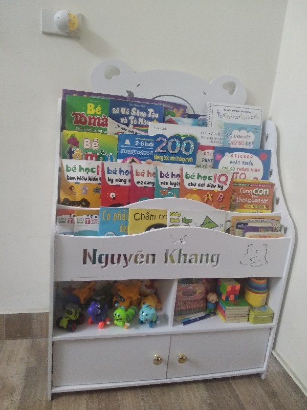 Kệ Sách gấu 2 Tủ Đồ