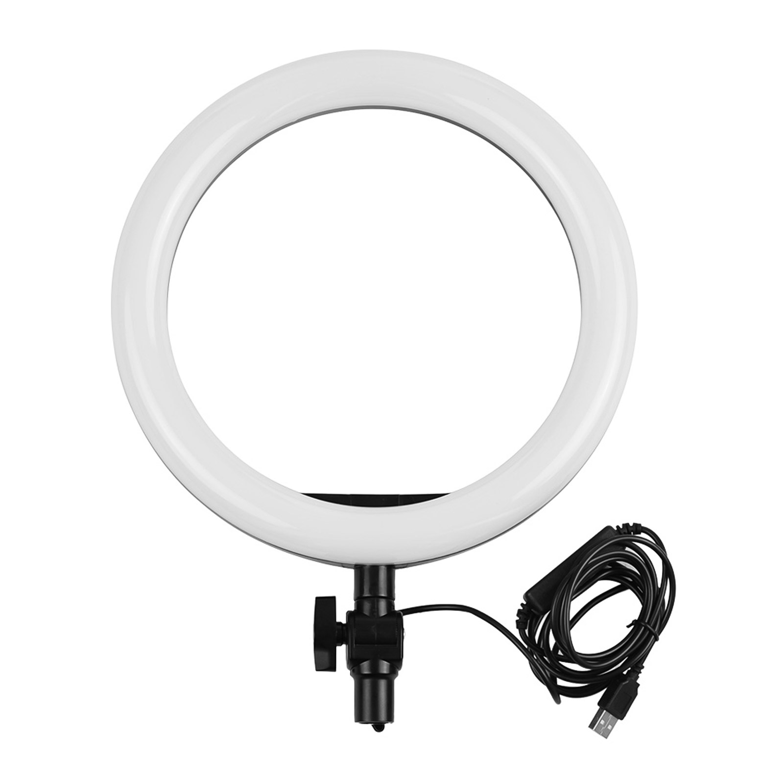 Đèn chụp ảnh vòng LED 26cm / 10 inch có thể điều chỉnh độ sáng được hỗ trợ ánh sáng linh hoạt