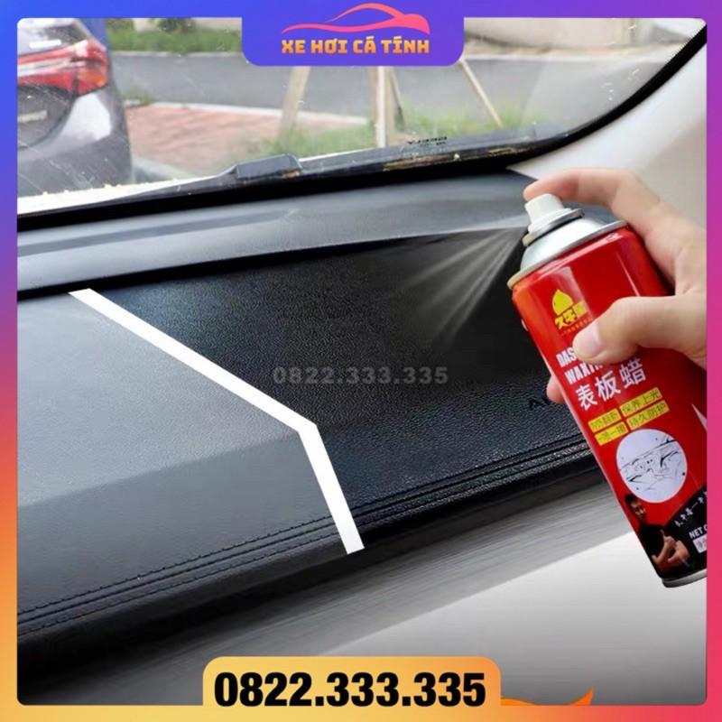 Chai Xịt Dưỡng Nhựa Nhám - Phục Hồi Làm Mới Ghế Da DASHBOARD WAXING 450ml