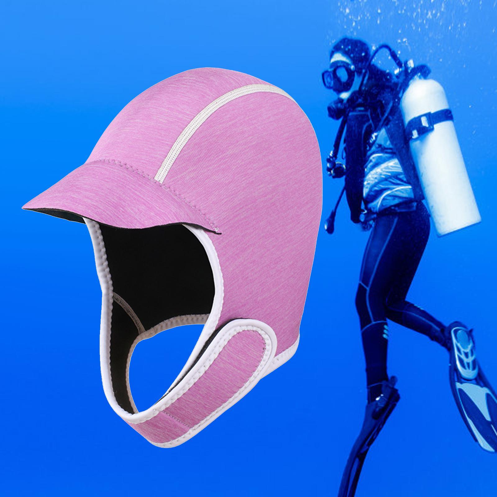 Diving Hood Dive Hood Adjustable Chin Strap 2mm Neoprene Diving Wetsuit Hood