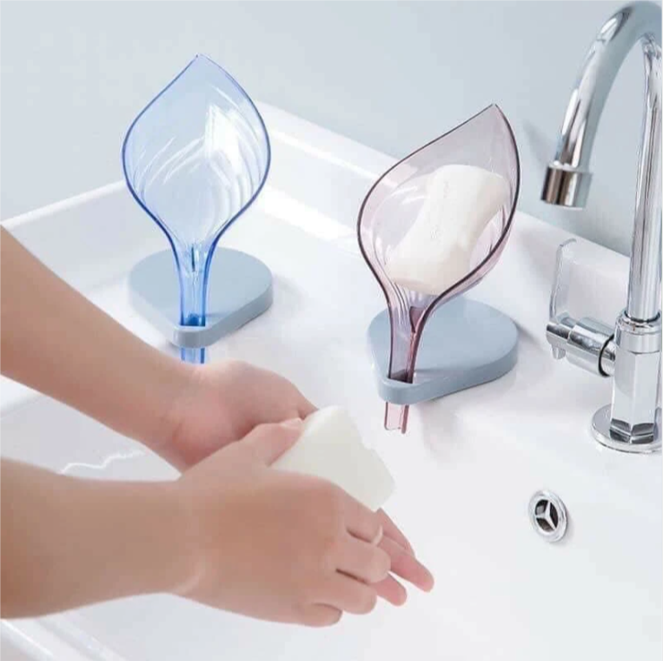 Khay Hình Chiếc Lá Đựng Xà Phòng H085