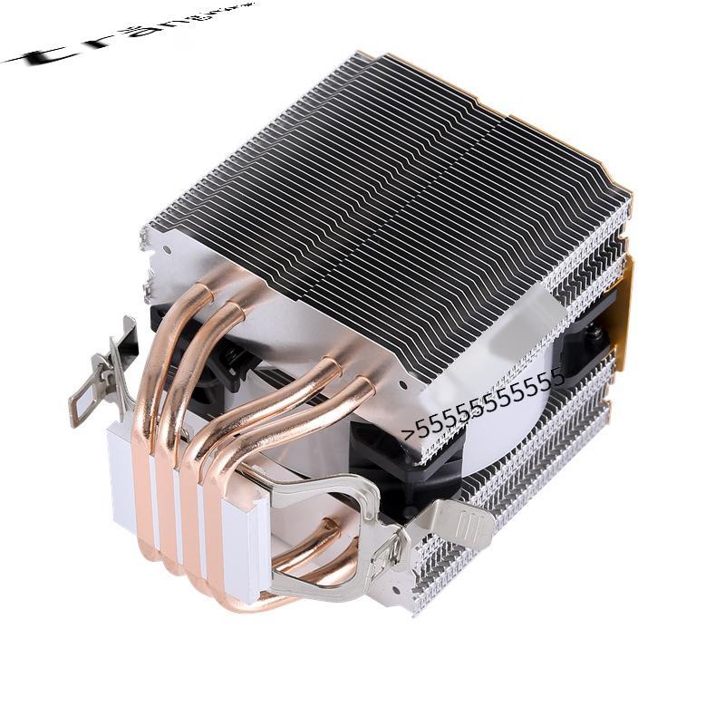Phong cách mới nhất tản nhiệt cpu thế hệ thứ 12 4 ống đồng 1151 quạt cpu máy tính để bàn tắt tiếng 1150amd1700 làm mát bằng không khí 1200