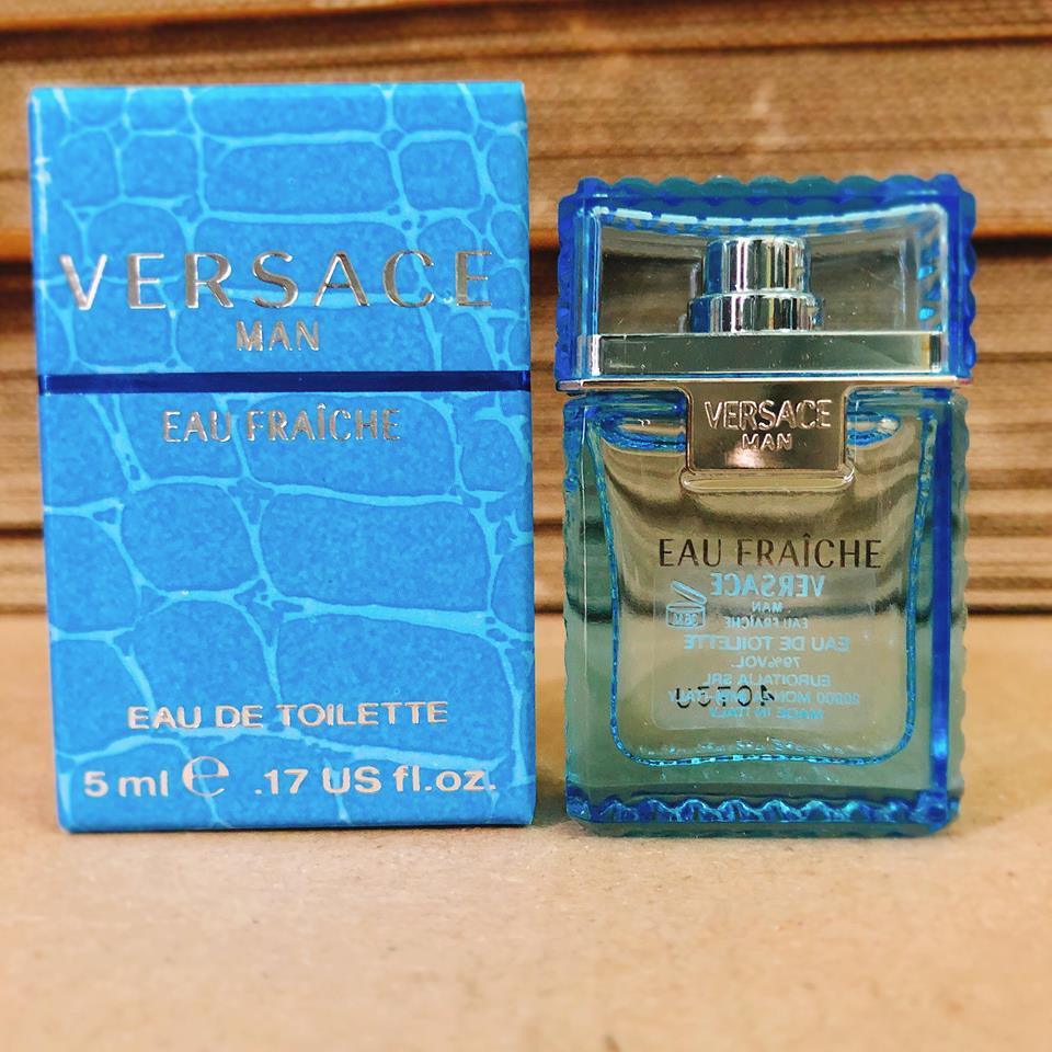 Nước Hoa Mini VERSACE MAN EAU FRAICHE Cho Nam 5ml ITALY