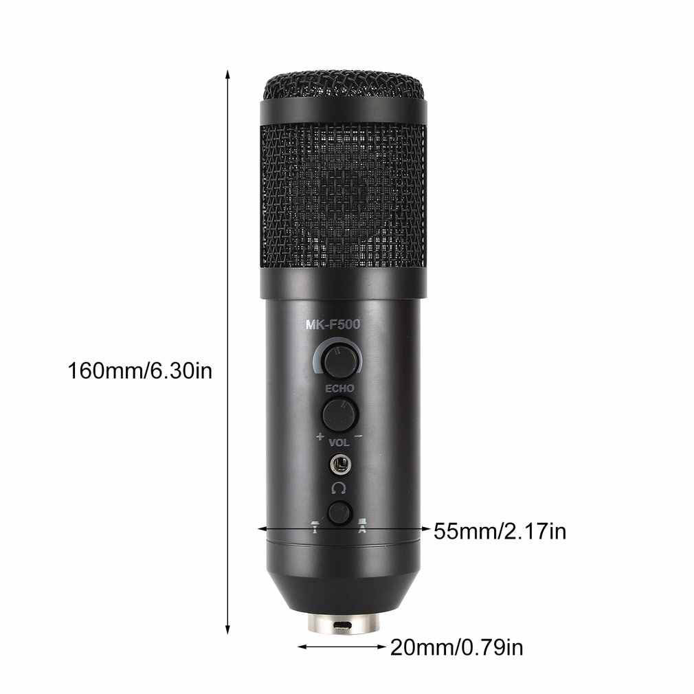 ROGTZ Microphone Thu Âm Live Stream MK-F500USB Kết Nối Qua Cổng USB - Hàng Nhập Khẩu