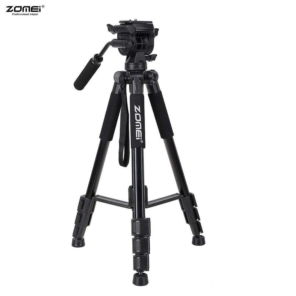 Tripod ZOMEI Q310 chuyên nghiệp cho chân máy ảnh SLR hợp kim nhôm ,kéo dài 170cm -dc4903