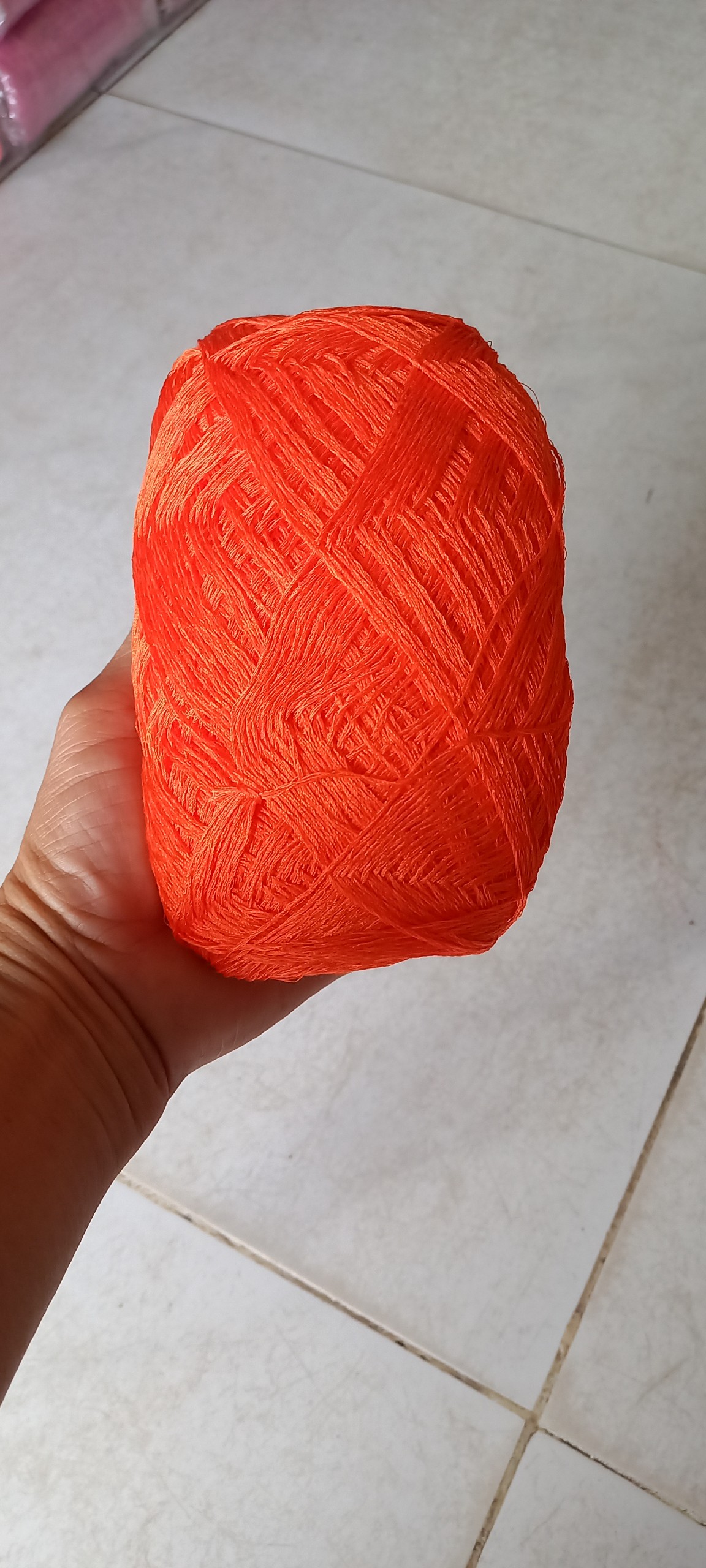 Sợi len xà cừ dùng trong đan móc màu số 21