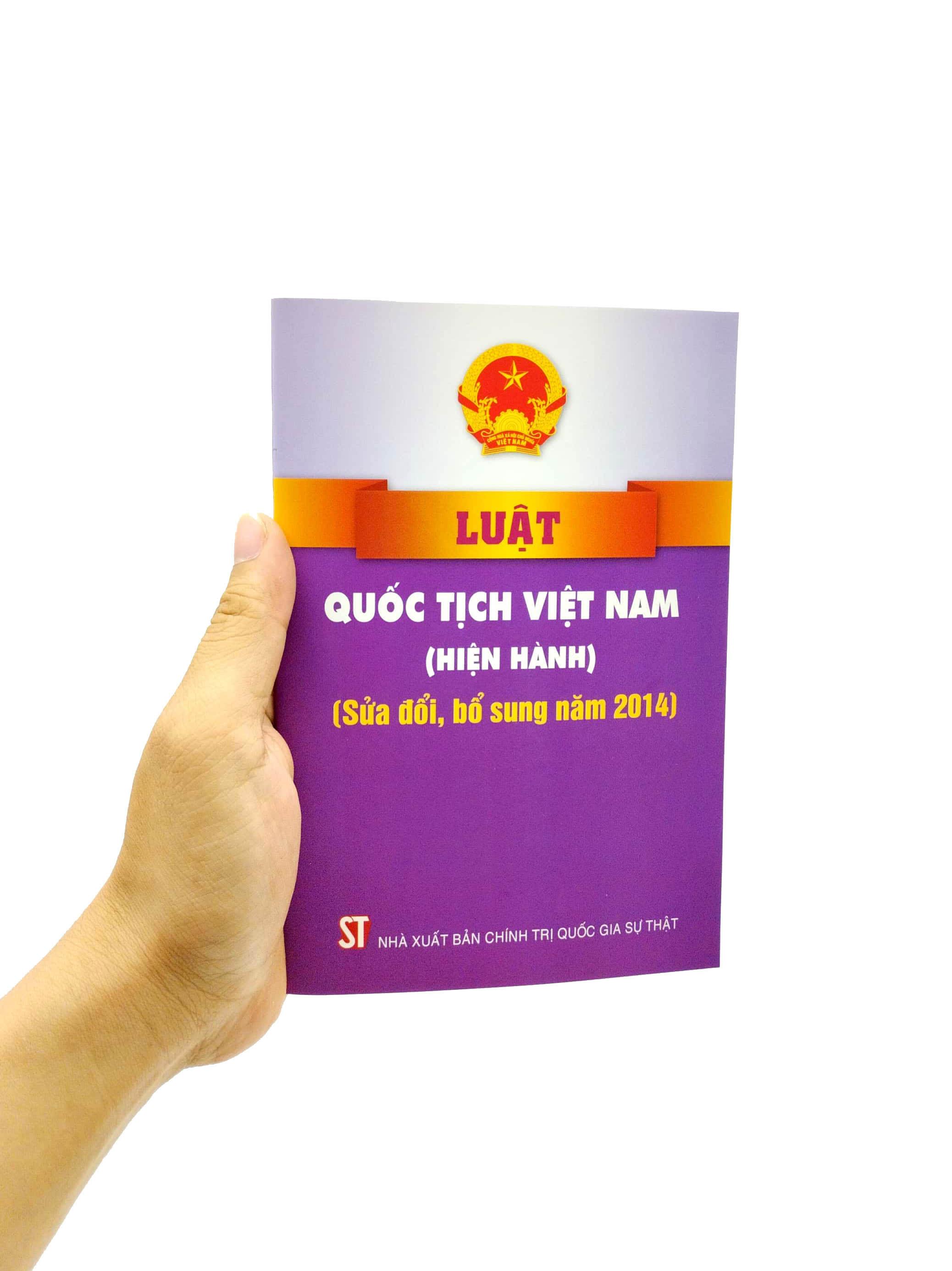 Luật Quốc Tịch Việt Nam