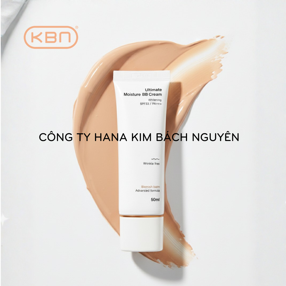 [KHUYẾN MÃI] Kem Chống Nắng Nâng Tông Kiềm Dầu Ultimate Moisture BB Cream SPF 33 PA +++ 50ml
