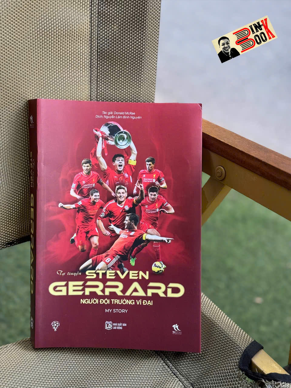 (Bìa mềm) TỰ TRUYỆN STEVEN GERRARD – Người Đội Trưởng Vĩ Đại – Donald McRae – Nguyễn Lâm Bình Nguyên dịch – THBooks – NXB Lao động