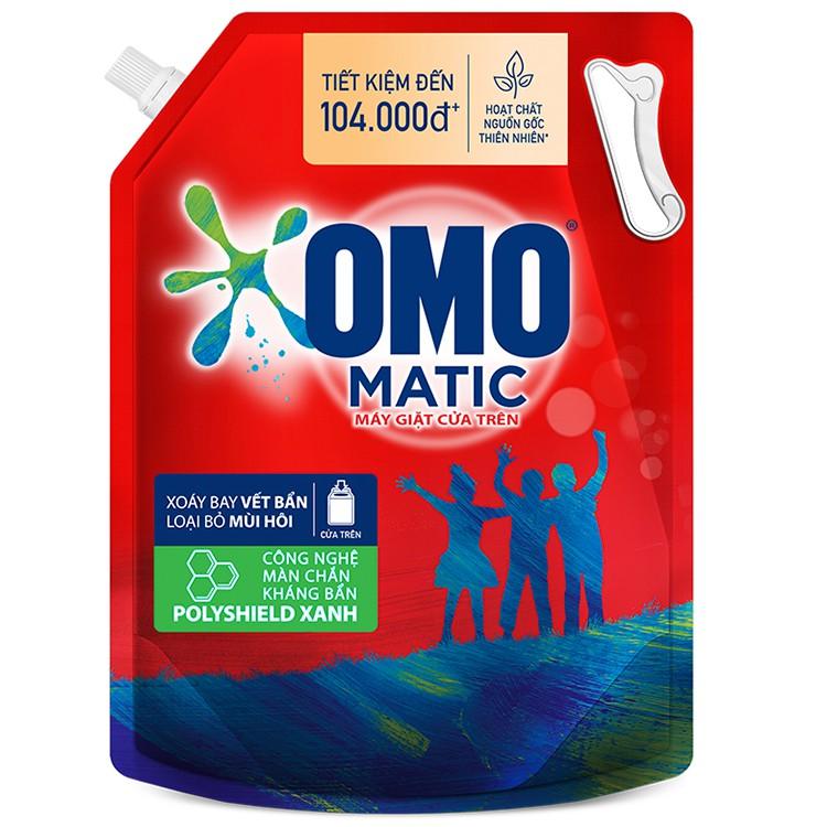 Túi Nước Giặt OMO, Nước Xả COMFORT Giặt Máy Tinh Dầu Thơm, Giặt Tay Dịu Nhẹ Cho Da - Hàng Cty UNILEVER