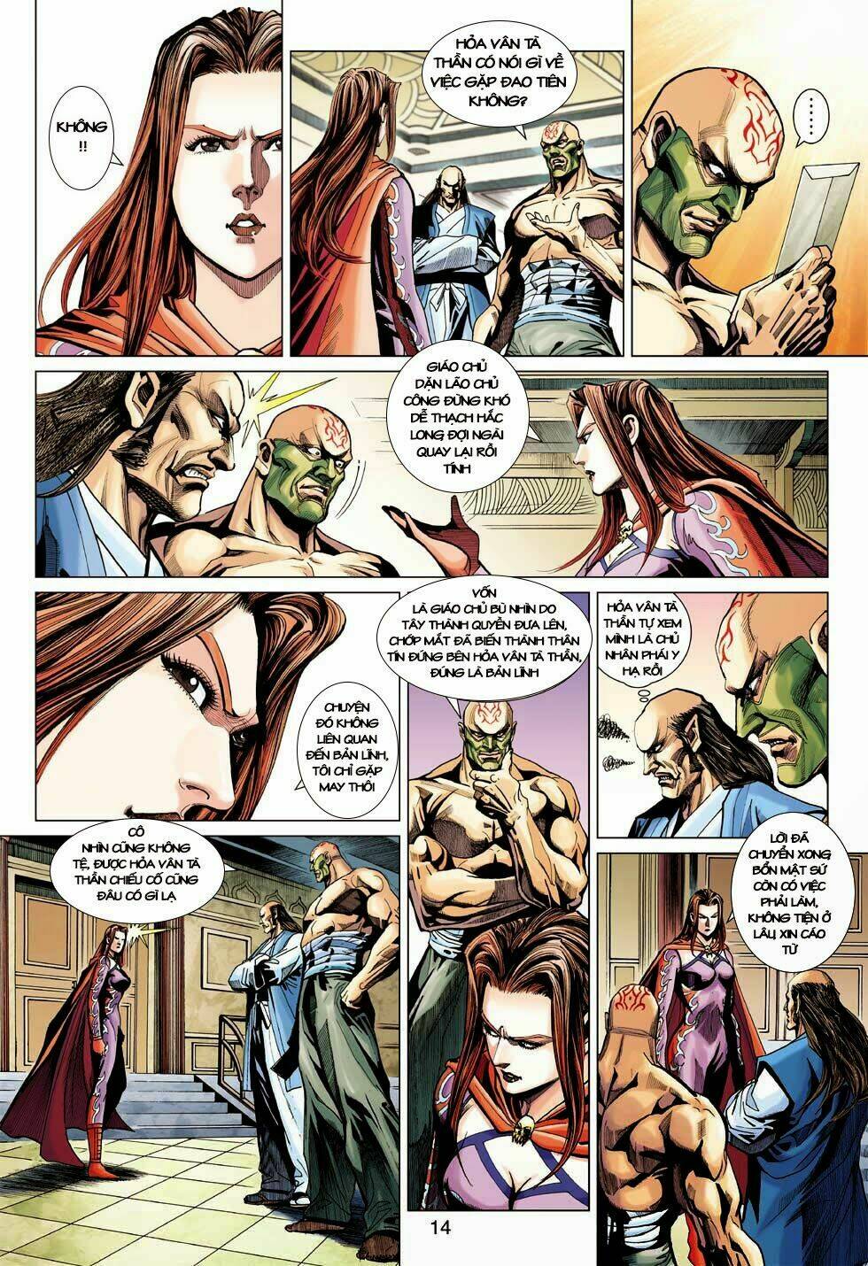 tân tác long hổ môn chapter 400 14