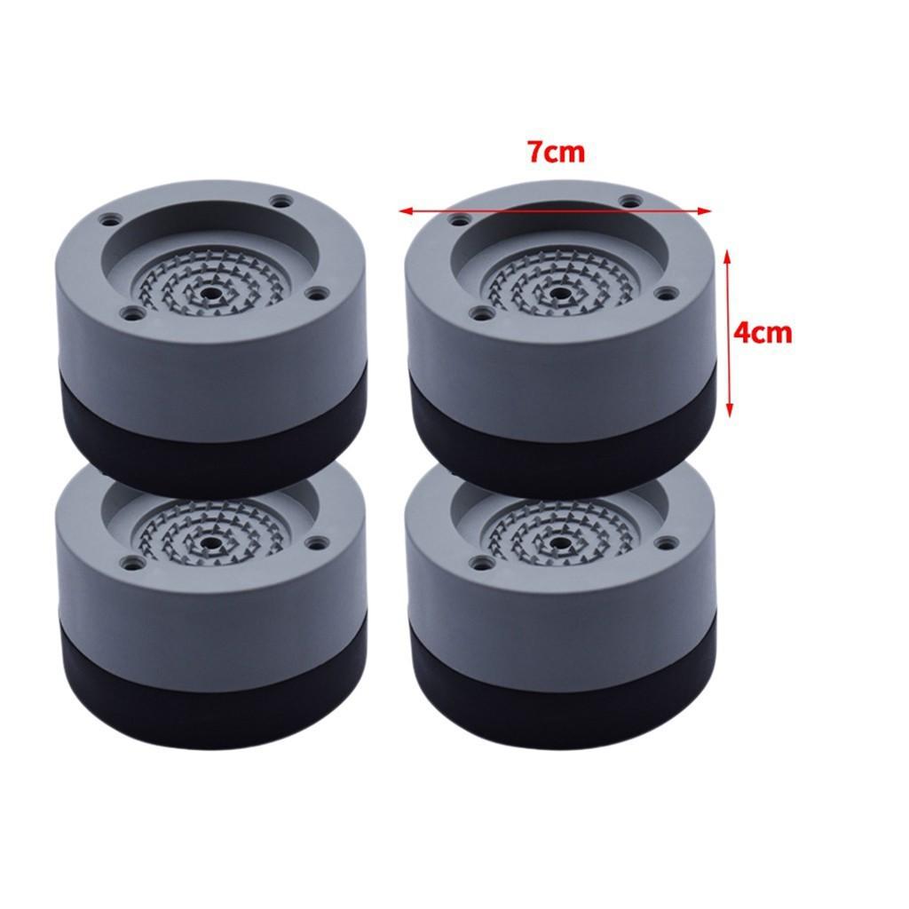 Bộ 4 Miếng Đệm Cao Su Chống Rung Máy Giặt - Chân Kê Máy Giặt Chống Rung Lắc Cao Cấp